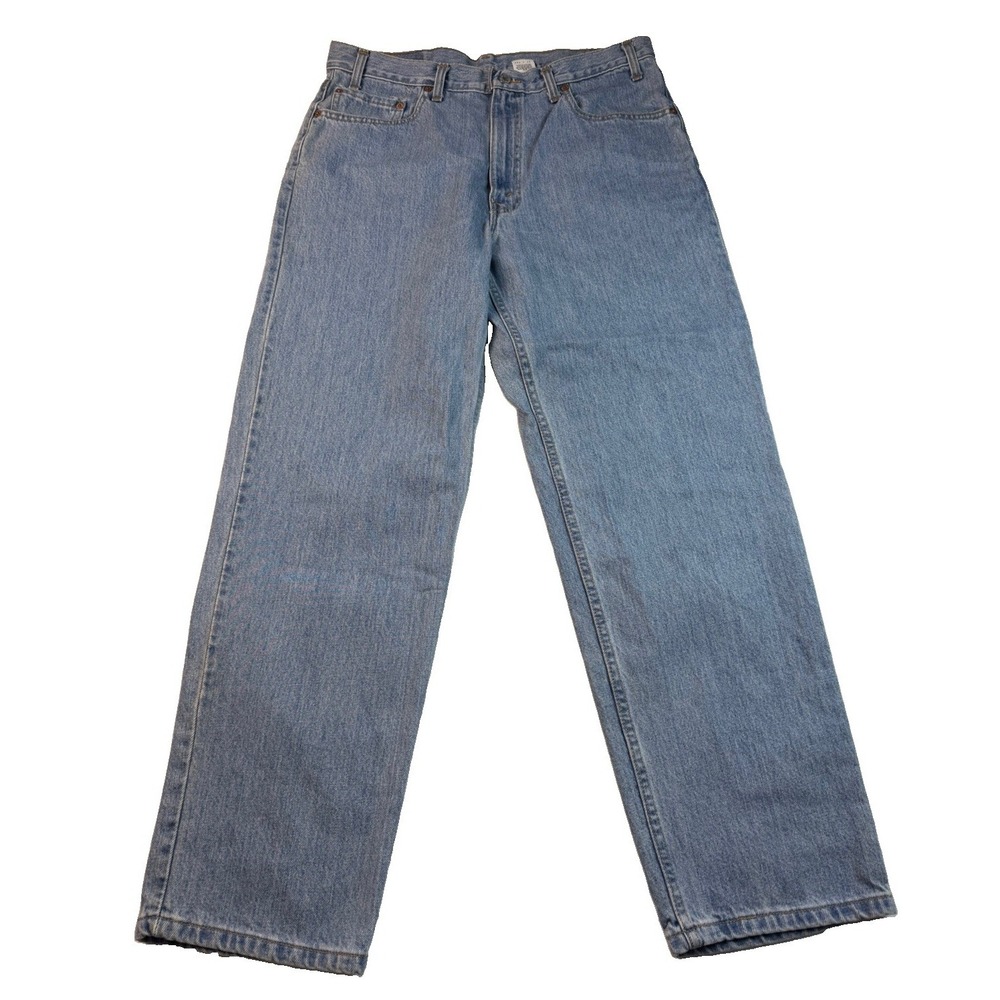 Vintage 2001 Levi's 550 Relaxed Fit Jeans 36x30 Made in Canada Y2K Medium Wash